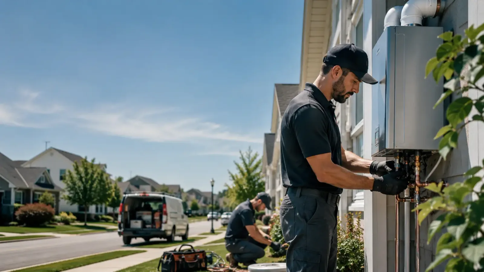 Tankless Water Heater Installation in Bozman, MD